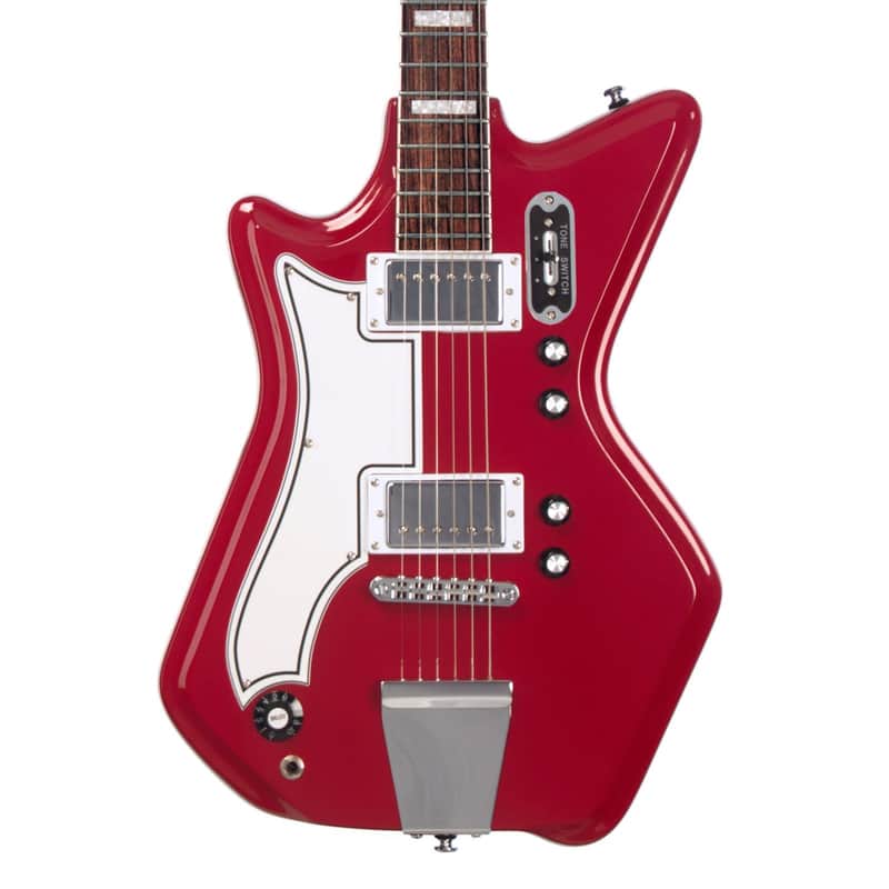 Airline Guitars Jetsons '59 2P Red LEFT-HANDED image 1