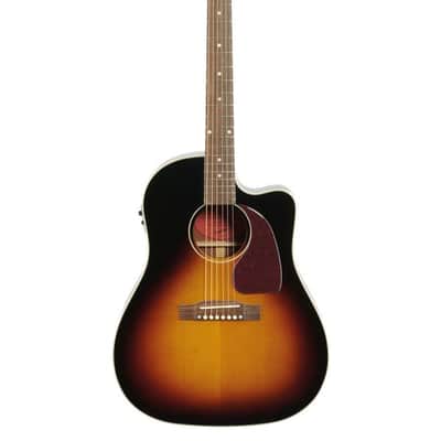 Epiphone J45 EC Acoustic Electric Guitar Aged Vintage Sunburst image 2