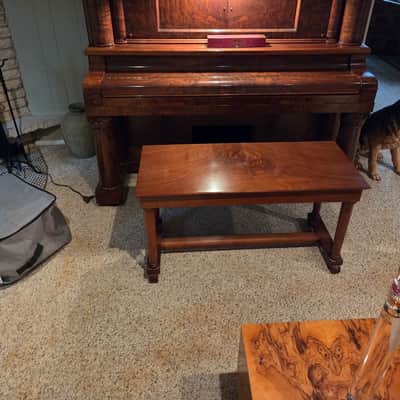 P C WEAVER Upright mid 1930-40's - Burled Walnut image 1