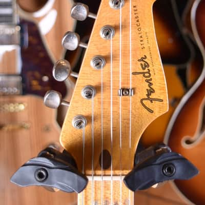 Fender Custom Shop Stratocaster 1958 Relic Super Faded Aged Surf Green image 10