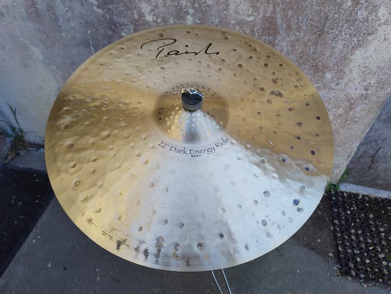 Paiste 22" Signature Dark Energy Mark II Ride Cymbal 2004 - Present - Traditional image 1