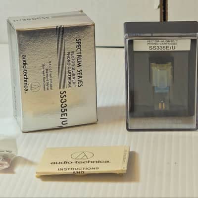 RARE Audio Technica Phono Cartridge & Stylus Turntable Needle Vintage 1984 Nos image 1