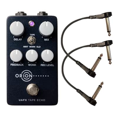 Universal Audio UAFX Orion Tape Echo Delay Guitar Effects Pedal with 2 Free Patch Cables image 1
