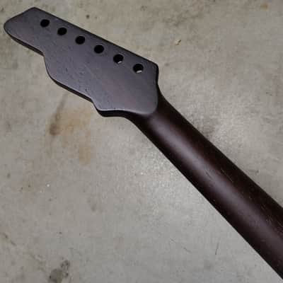All Wenge Strat Neck fits fender Stratocaster body 22 frets image 6