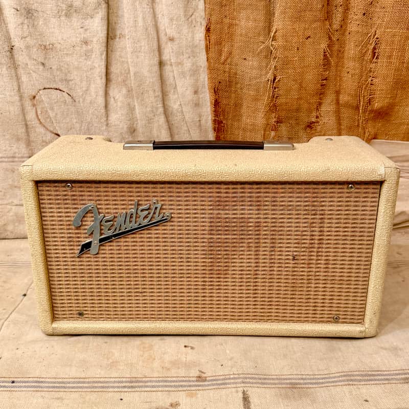 Fender Reverb Unit 1963 - White Tolex image 1