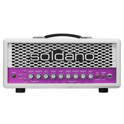 Soldano SLO-30 - Signed Purple Panel - White Head image 5