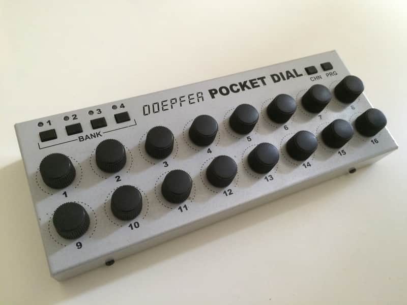 Doepfer Pocket Dial: MIDI Controller with 16 Rotary Encoders | Reverb