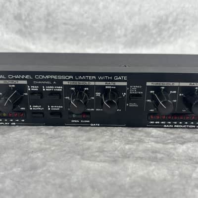 Alesis 3630 Dual Channel Compressor rack unit with power supply and box image 8