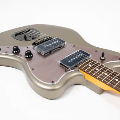 [SALE Ends June 30] [NEW] Fender Made in Japan Hybrid II 2026 Collection Jazzmaster Matte Champagne Mirage Satin Metallic Rosewood image 9
