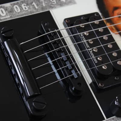 1995 ESP M-II Deluxe Custom Shop OJ Simpson Mugshot Chris Compston Artwork Electric Guitar + OHSC image 12