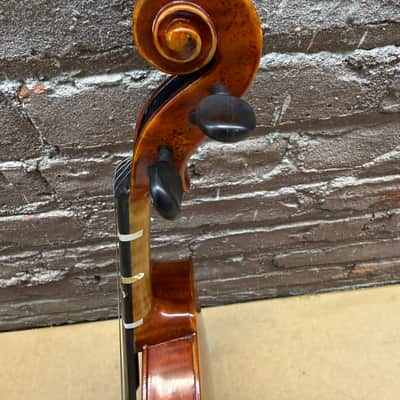 Artisan Strings Amoroso Model 400 4/4 Violin Outfit w/ Bow & Case – Serial #2589 image 15