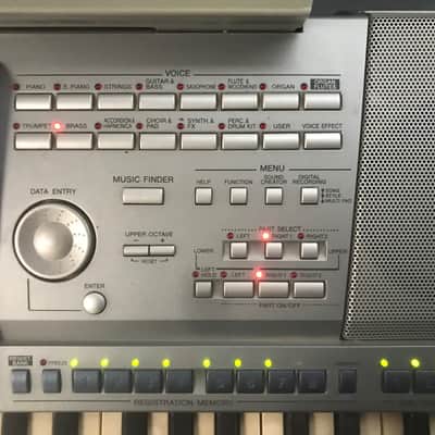 Classic Yamaha PSR-1500 61 Key Digital  Piano/Arranger Workstation Plus Power Supply, Case and Manuals. Sale Benefits Music Education Nonprofit! image 5
