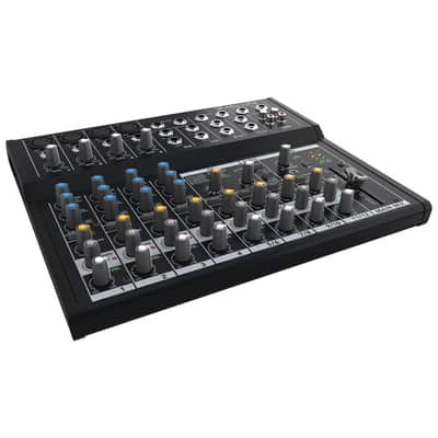 Mackie Mix12FX 12-Channel Compact Mixer with Effects Bundle with 2x Pig Hog 10ft XLR Tour Grade Microphone Cables & Polishing Cloth – Built-In FX, 3-Band EQ, and Stereo RCA I/O image 5