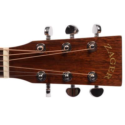 Zager ZAD-50N Acoustic Guitar w/OHSC USED image 6