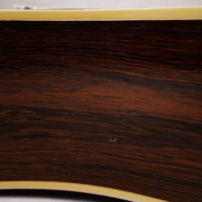 Gibson Blue Ridge Acoustic Guitar 1968 Natural Vintage w/ Bag image 7