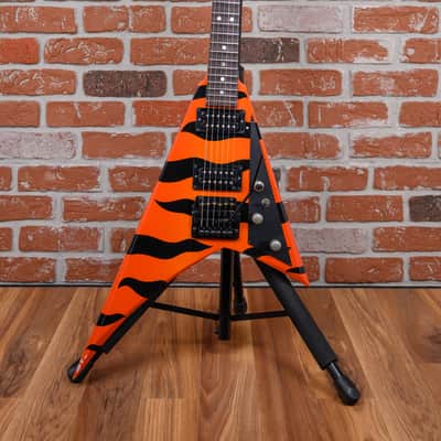 Jackson USA Custom Shop RR1 Rhoads Student Bengal Tiger Orange & Black 1984 w/OHSC image 4
