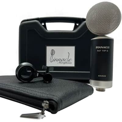 Pinnacle Microphones Fat Top II Ribbon Microphone (Black) image 2