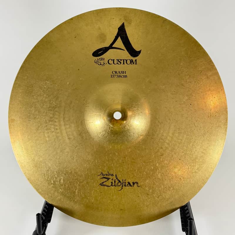 Zildjian 15" A Custom Crash Cymbal 1991 - Present - Brilliant image 1
