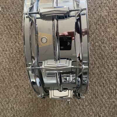 Ludwig LM400 Supraphonic 5x14" 10-Lug Aluminum Snare Drum 1985 - Present - Chrome-Plated image 1