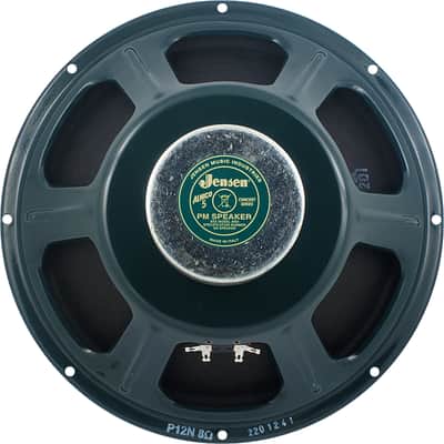Jensen P12N No Bell Vintage Alnico 12" 50-Watt 8ohm Guitar Speaker