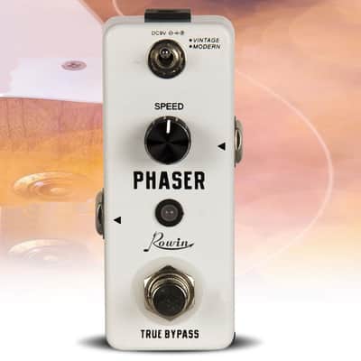 Rowin LEF-313 Phaser Classic Warm Analog Vint/Modern PHASER Guitar Effect Pedal True Bypass image 1
