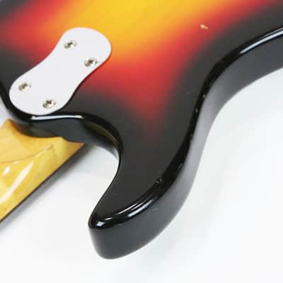 1966 Mosrite The Ventures Model Mark V Vintage Sunburst Electric Guitar- Rare 100% All Original ’66 MK V German Carve Ventures II Bakersfield CA (B180) image 14