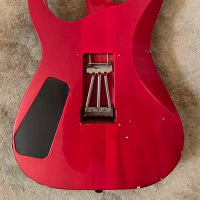 Kramer American Series Stagemaster Deluxe I late 1980's Translucent Red image 4