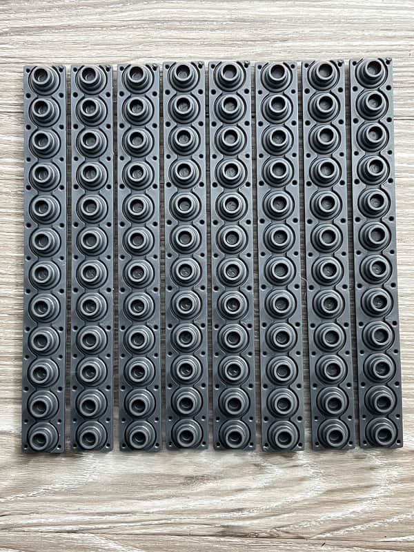 Williams Overture 1 Rubber Contact Strip Set (8strips) image 1