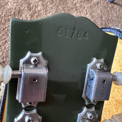 Gibson ES-345 1964 Olive Drab Green w/bigsby 2016 - Olive drab green image 8