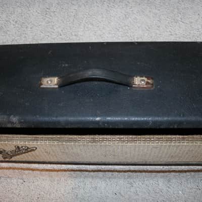 Vintage Original 1960s Fender Blackface Bandmaster Showman Head Cabinet - No Tariffs image 3