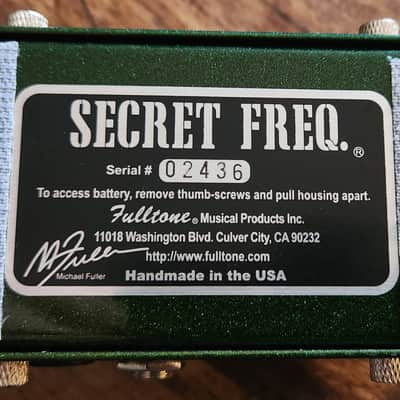 Fulltone Secret Freq Overdrive USA image 8