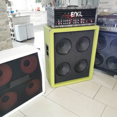 Hughes & Kettner Engl Pro XXXL Sonderbau 4x12" Guitar Box V30 grün 300 Watt image 7