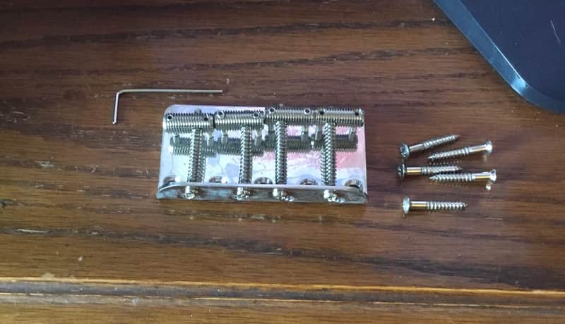 Squier Jazz Bass bridge 2019 image 1