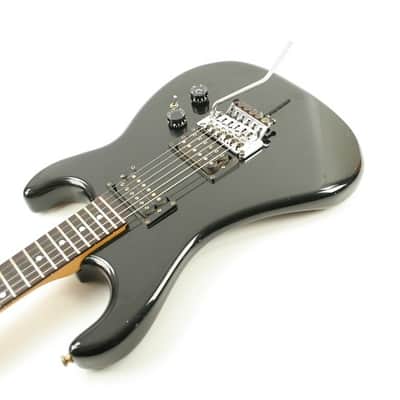 Kramer Focus 2000, Original Floyd Rose, Made in Japan HH 1980s Black image 12