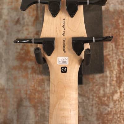 Tobias Toby LTD Standard 4 String Electric Bass Guitar, Jet Black Finish image 4
