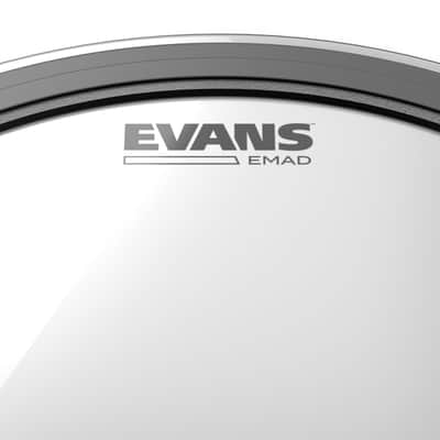 Evans EMAD Clear 16", BD16EMAD, BassDrum Batter, Bass Hoop - Bass Drum Head image 2