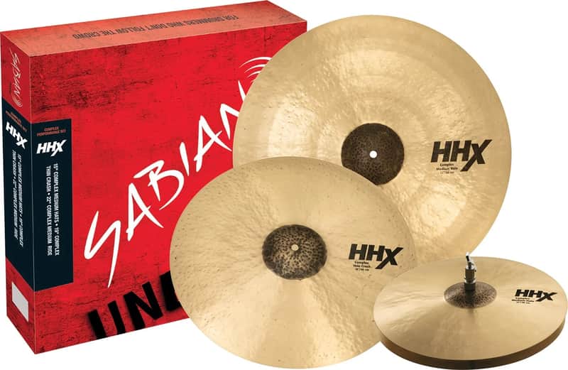 Sabian HHX Complex Performance Cymbal Set - Natural image 1