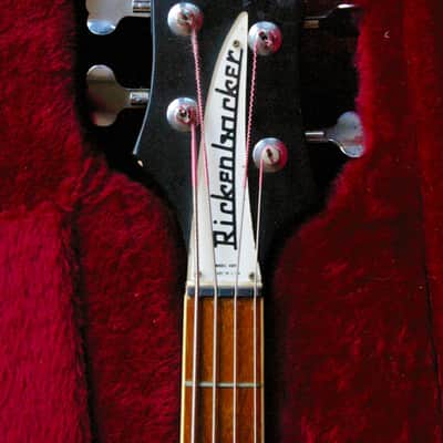 Rickenbacker 4001 1972 Mat black Iggy POP The Idiot Sessions image 8