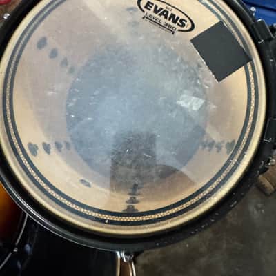 Pearl EXL 7-Piece Drum Kit Pearl 2010 - Sunburst fade image 8