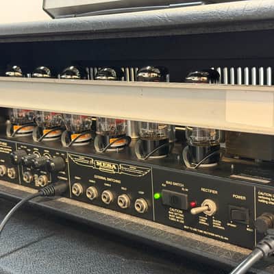 Mesa Boogie Dual Rectifier Solo Head 3-Channel 100-Watt Guitar Amp Head 2009 Bigfoot Foot Switch image 4
