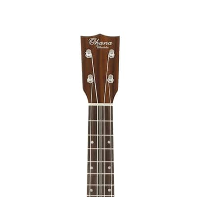 Ohana CK-390 Solid Hawaiian Koa Concert Ukulele image 4