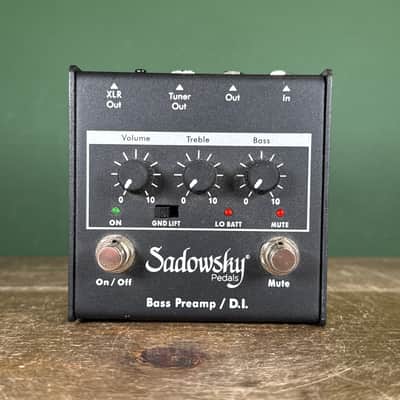 Sadowsky SBP-1 V2 Bass Preamp / DI 2021 - Present - Black image 2