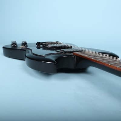 2004 Epiphone SG Goth Black Electric Guitar image 12