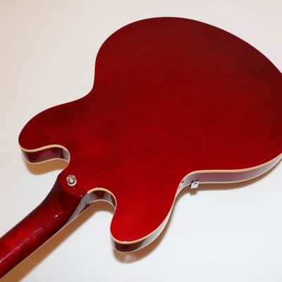 Epiphone Casino Semi-Hollowbody Electric Guitar Cherry Red image 4