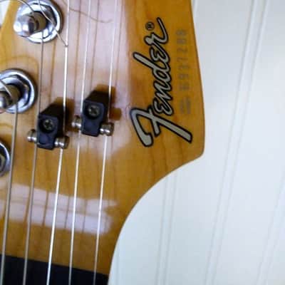Fender ST-362V Stratocaster Japan "E" Serial Lace Gold Sensors 1986-87 White image 11