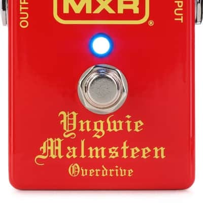 MXR Yngwie Malmsteen Overdrive Pedal - Red (YJMOverdriveRdd1) image 1