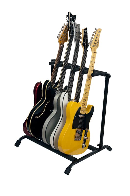 Gator RI-GTR-RACK5 ROK-IT Collapsible 5-Space Guitar Rack Stand image 1