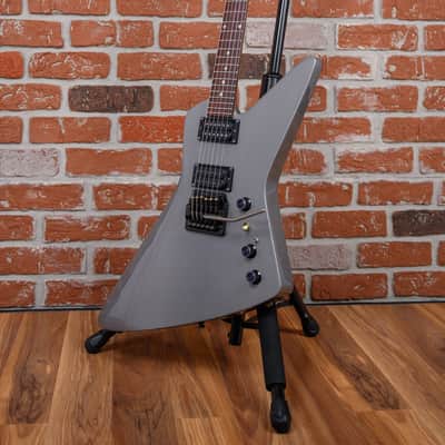 B.C. Rich USA Custom Shop Explorer Metallic Grey 1984 w/Hardshell case image 5