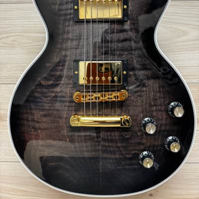 Gibson Les Paul Supreme Electric Guitar - Trans Ebony Burst #0206 image 1