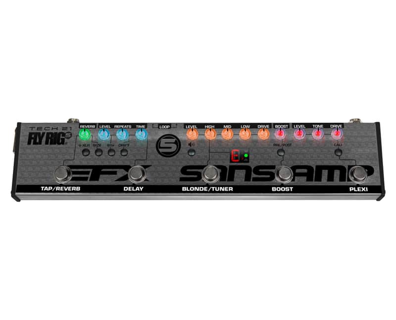 Tech 21 Fly Rig 5 V2 Multi-FX Pedal - Open Box image 1